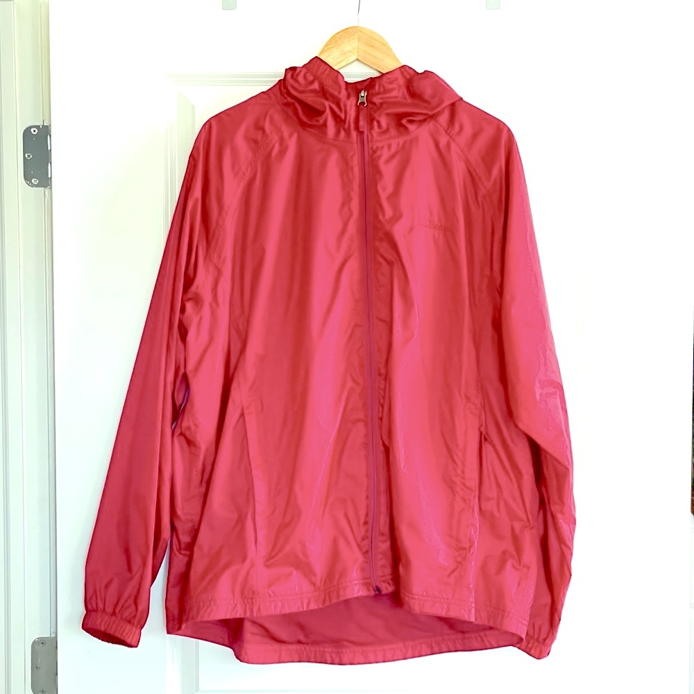 LL BEAN Rain Jacket with Hood XL